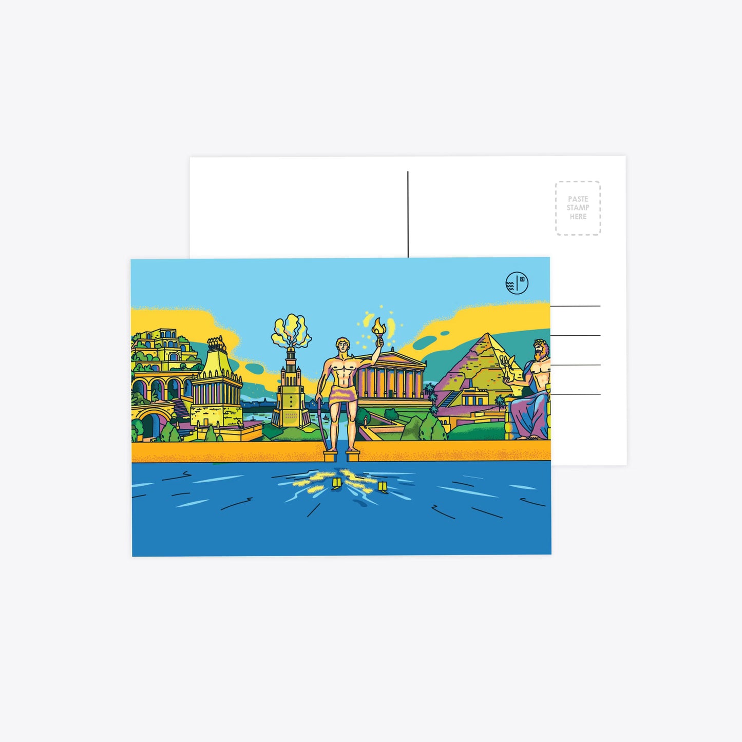 Seven Wonders Postcard