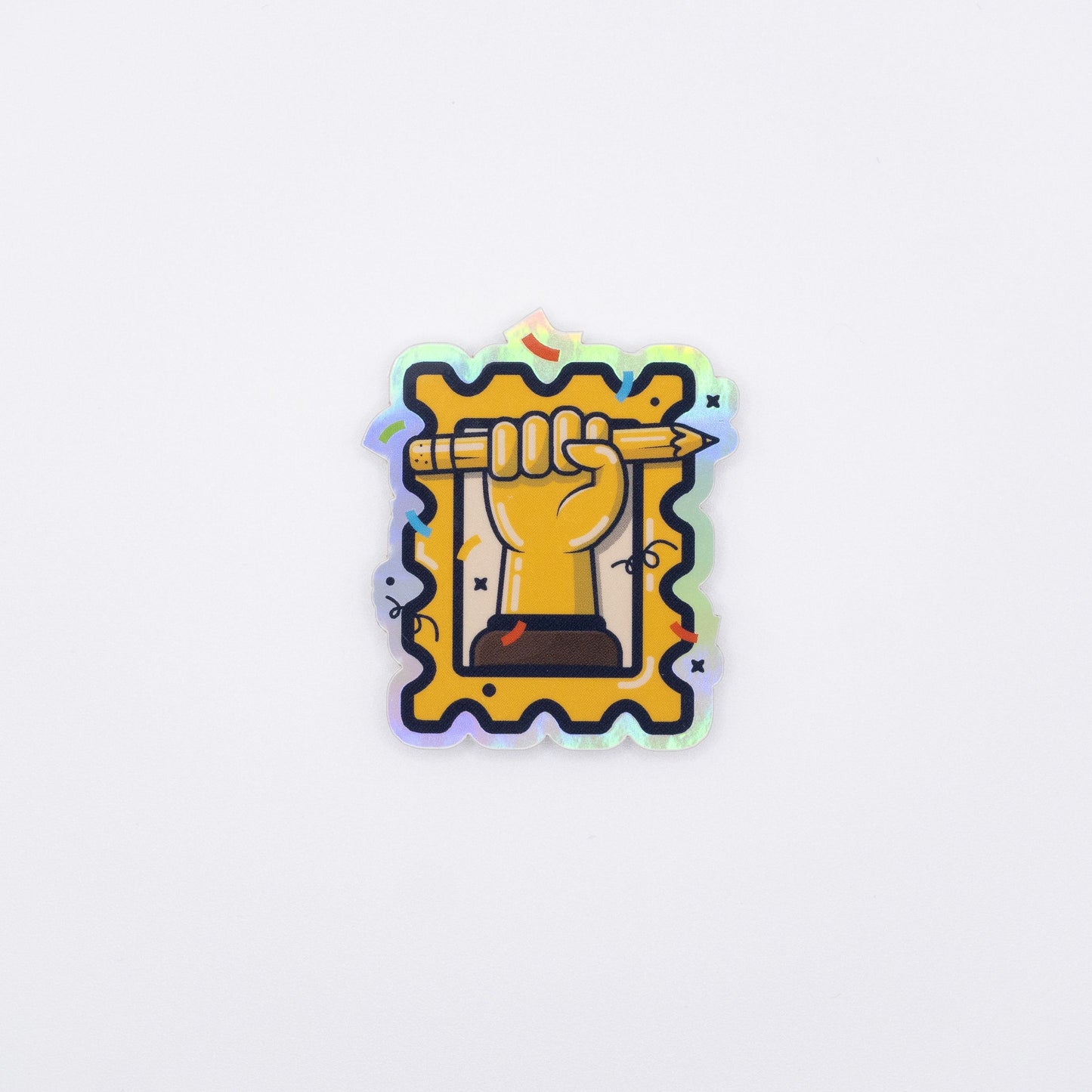 Never Stop Writing Sticker