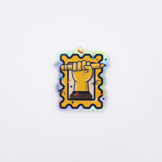Never Stop Writing Sticker