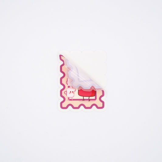 Marshmallow & Chocolate Sticker