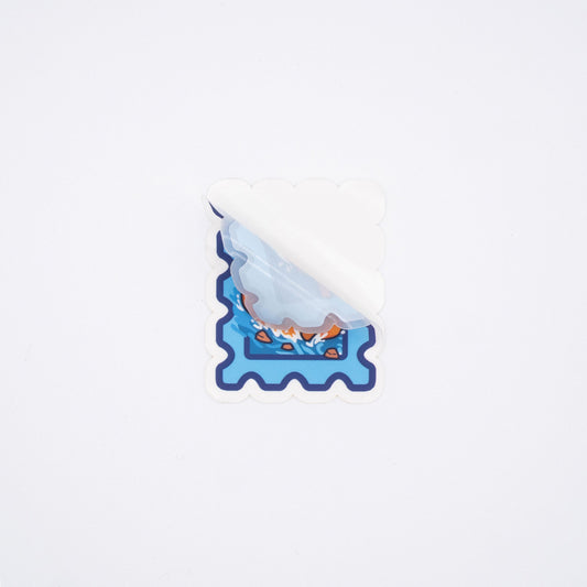 Go with the flow Sticker