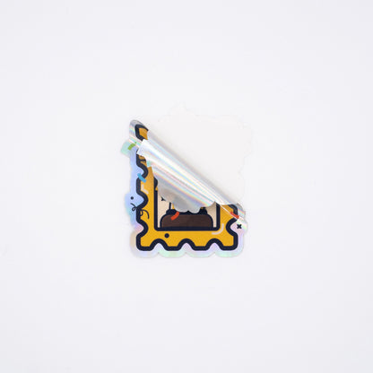 Never Stop Writing Sticker