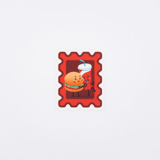 Burger & Soda Sticker
