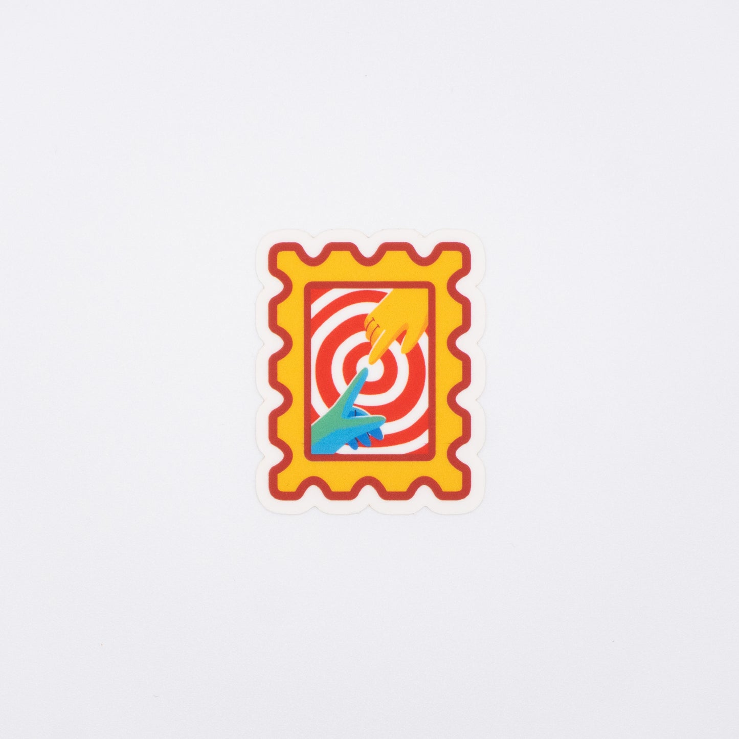 First Contact Sticker