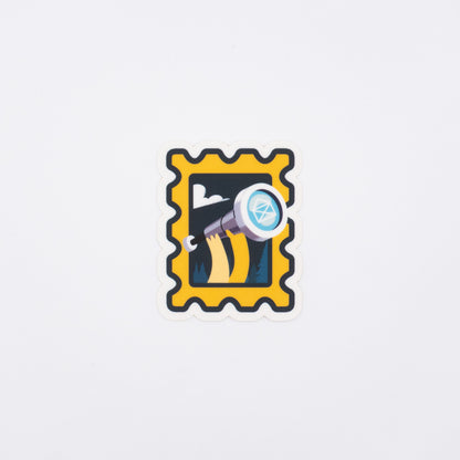 Letter Explorer Sticker