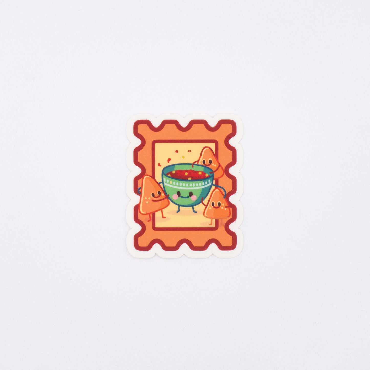 Salsa & Tortilla Chips Sticker