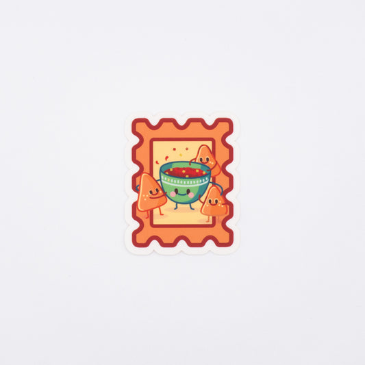 Salsa & Tortilla Chips Sticker