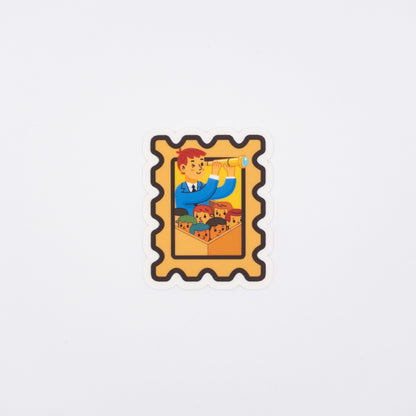 Think Out Of The Box Sticker