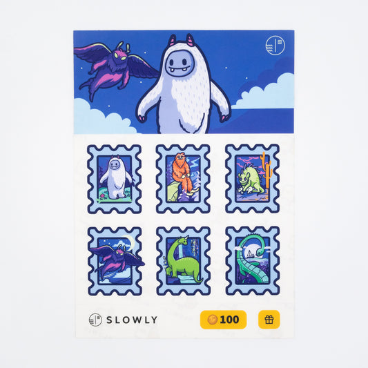 Cryptids Sticker Sheet