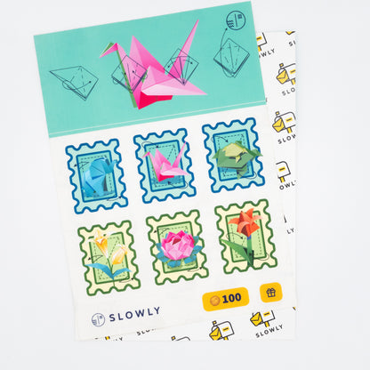 Origami Sticker Sheet