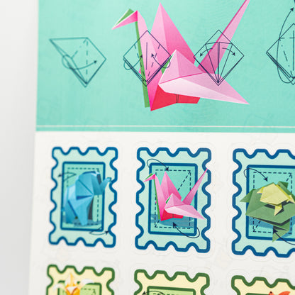 Origami Sticker Sheet