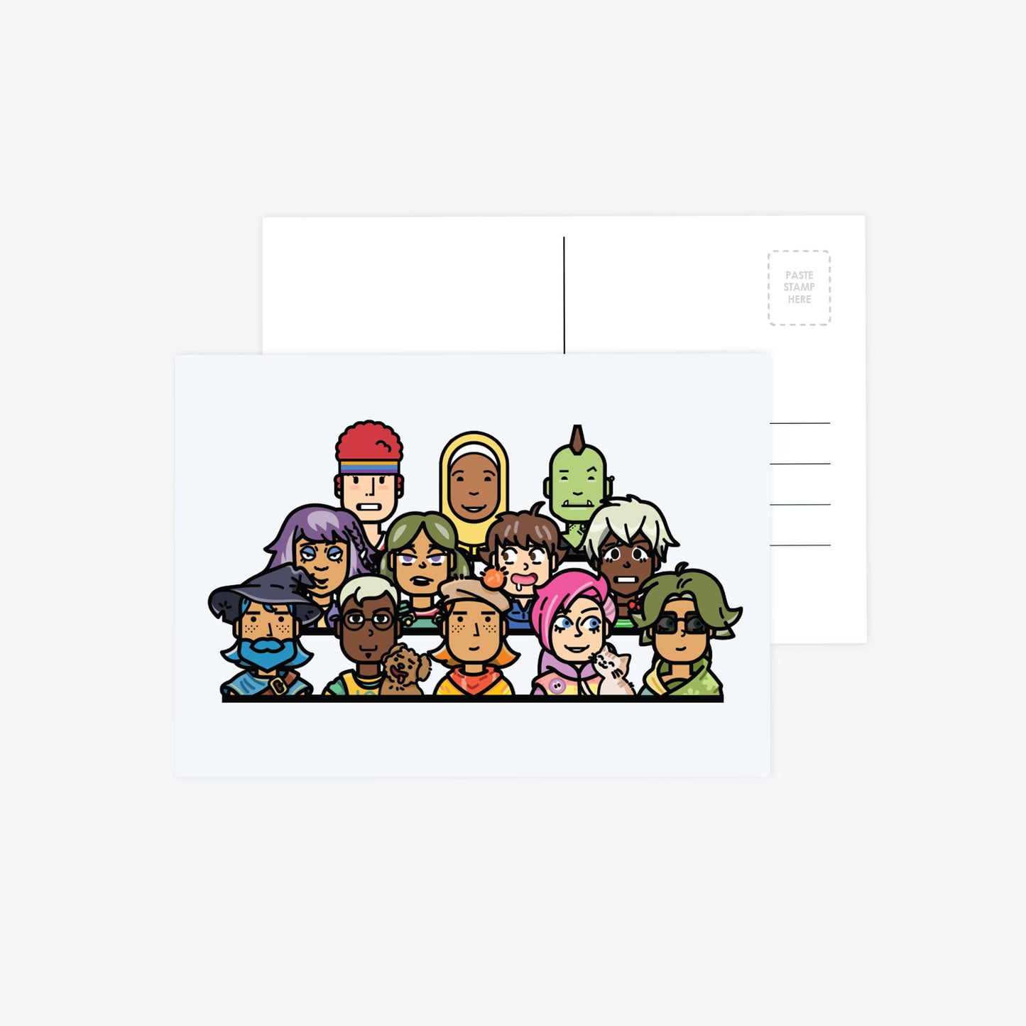 Diversity Postcard