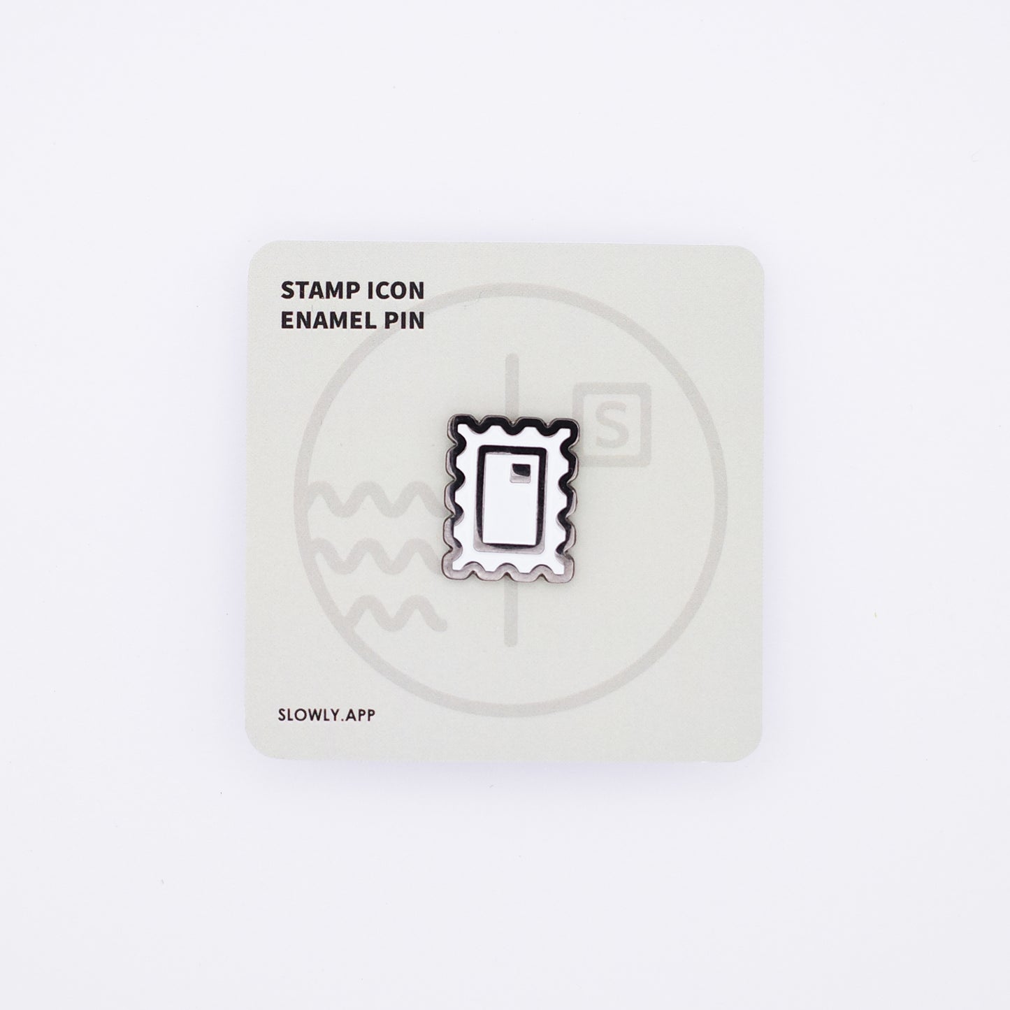 Stamp Icon Enamel Pin