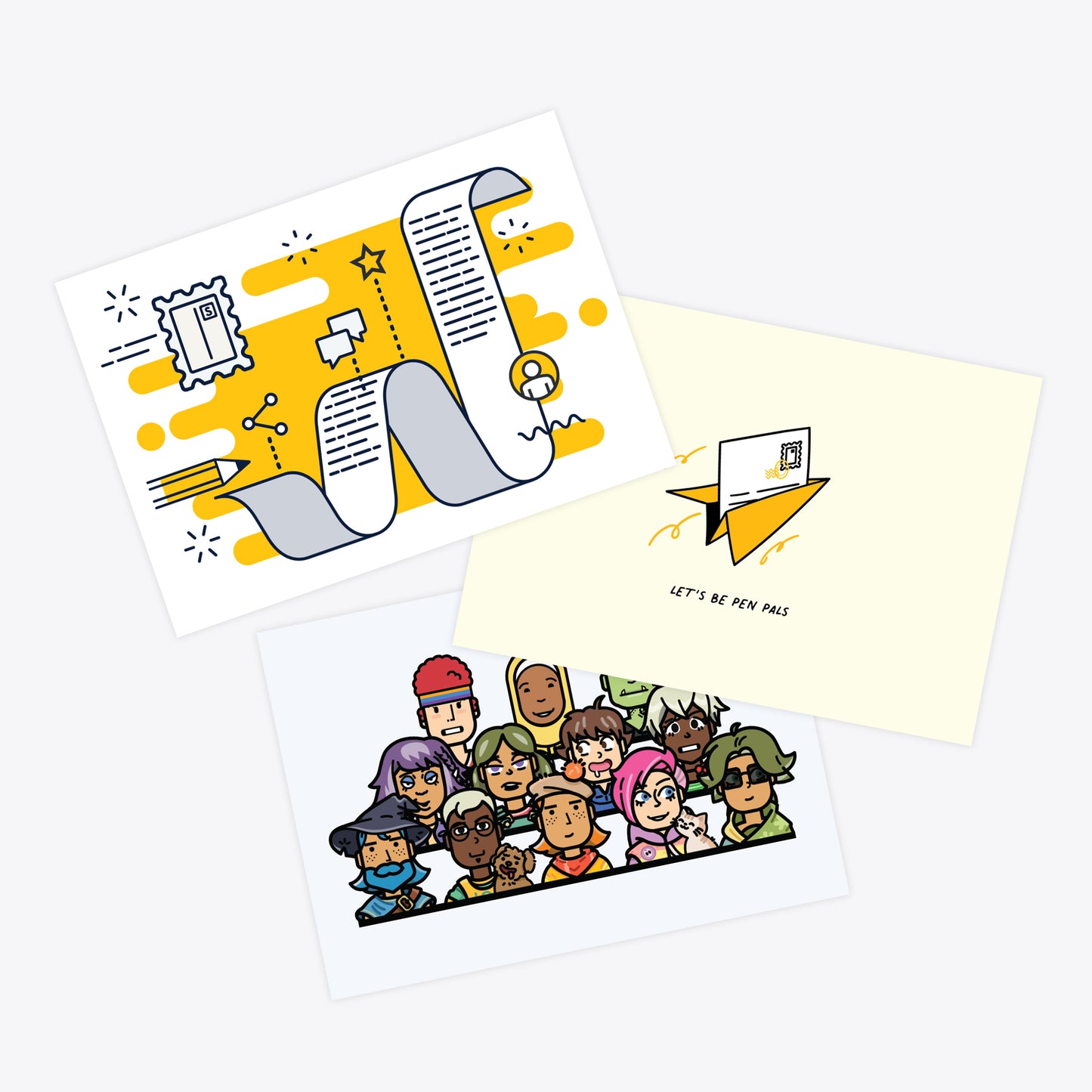 Slowly Postcard Pack